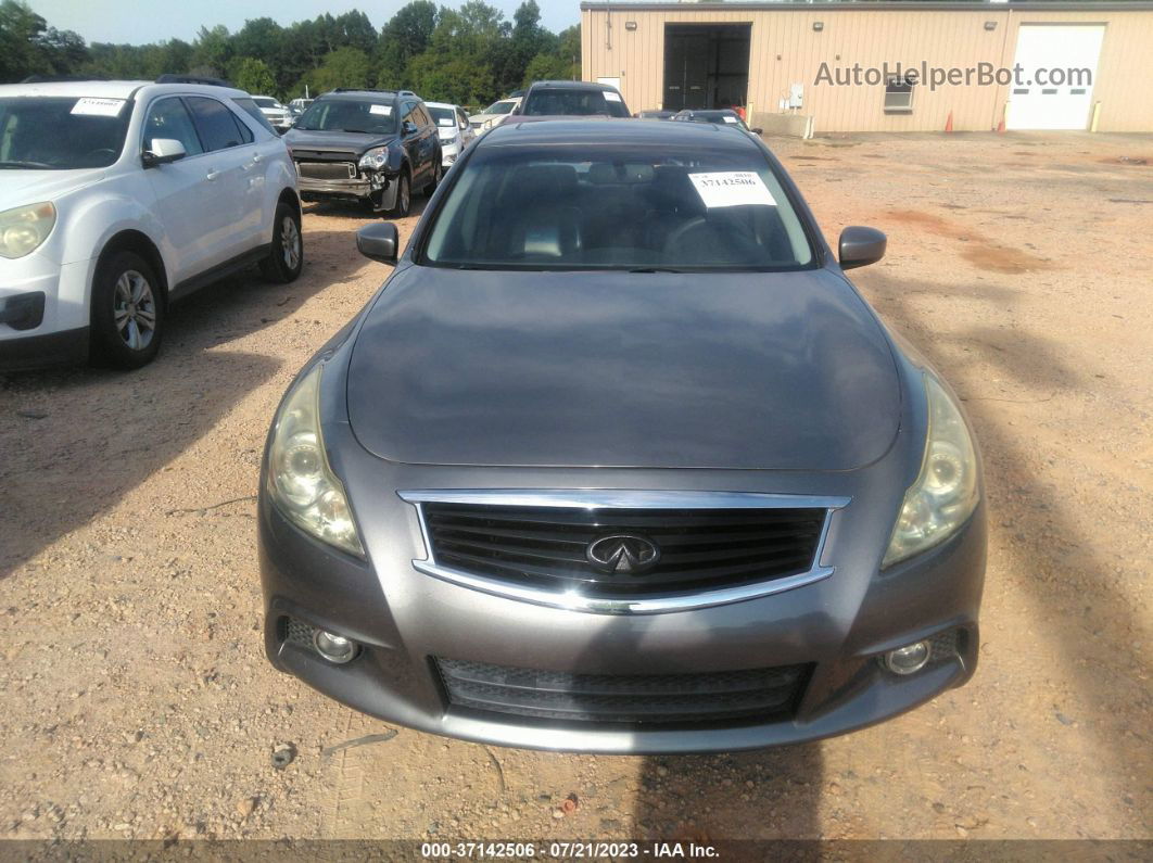 2011 Infiniti G37 Sedan Journey Серый vin: JN1CV6AP0BM510702