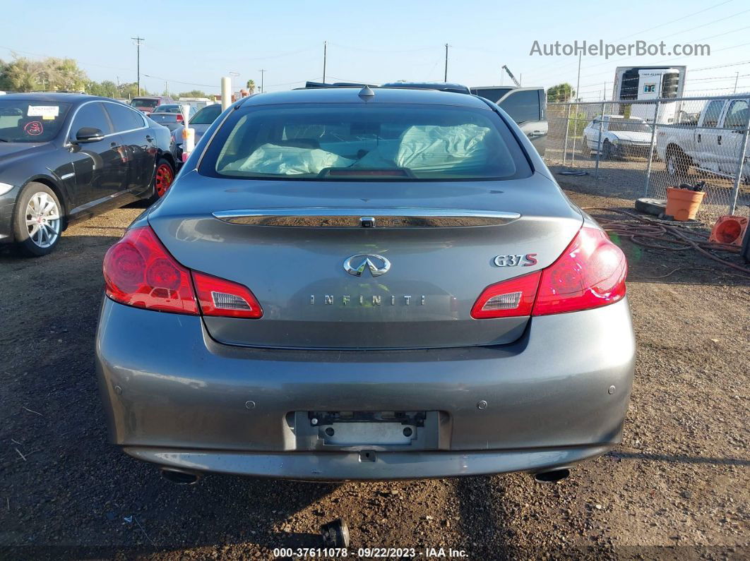 2011 Infiniti G37 Sedan Sport 6mt Gray vin: JN1CV6AP2BM506280