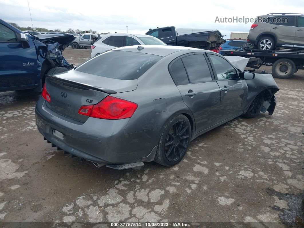 2011 Infiniti G37 Journey Серый vin: JN1CV6AP2BM509955