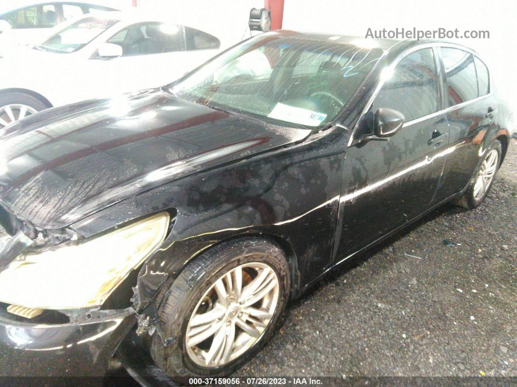 2011 Infiniti G37 Sedan Journey Черный vin: JN1CV6AP3BM509527