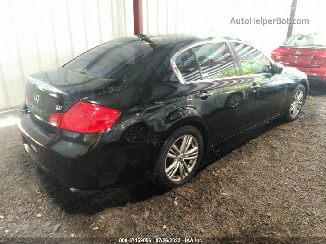 2011 Infiniti G37 Sedan Journey Черный vin: JN1CV6AP3BM509527