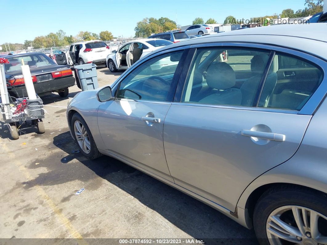 2011 Infiniti G37 Journey Silver vin: JN1CV6AP4BM300197