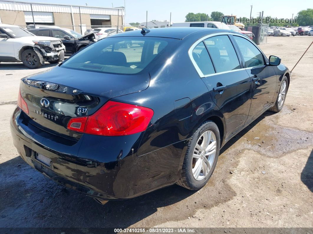 2011 Infiniti G37 Sedan Journey Black vin: JN1CV6AP4BM300734