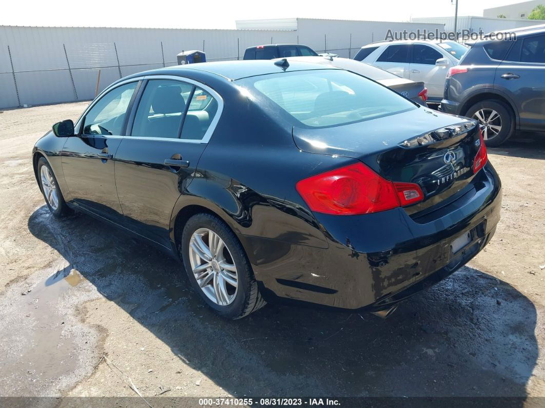 2011 Infiniti G37 Sedan Journey Black vin: JN1CV6AP4BM300734