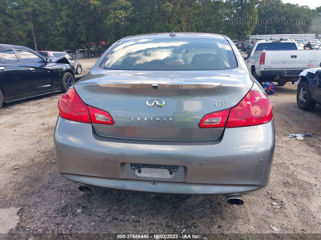 2011 Infiniti G37 Sedan Journey Серый vin: JN1CV6AP4BM502666