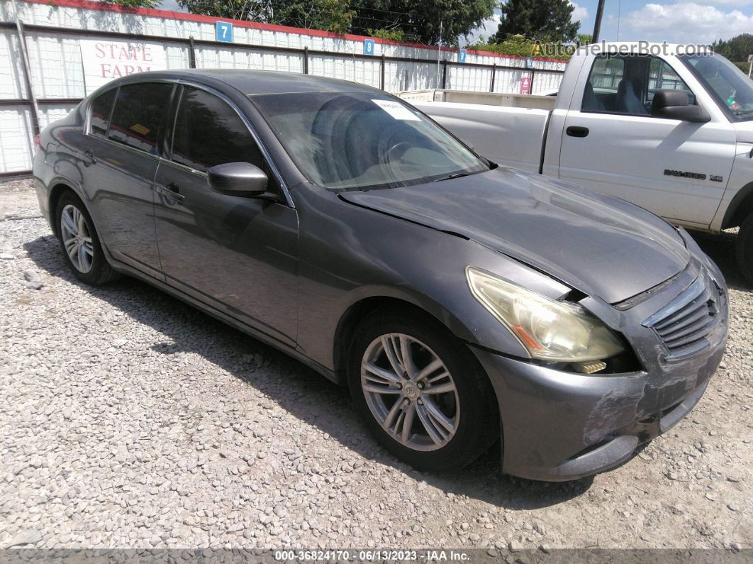 2011 Infiniti G37 Sedan Journey Gray vin: JN1CV6AP4BM509519