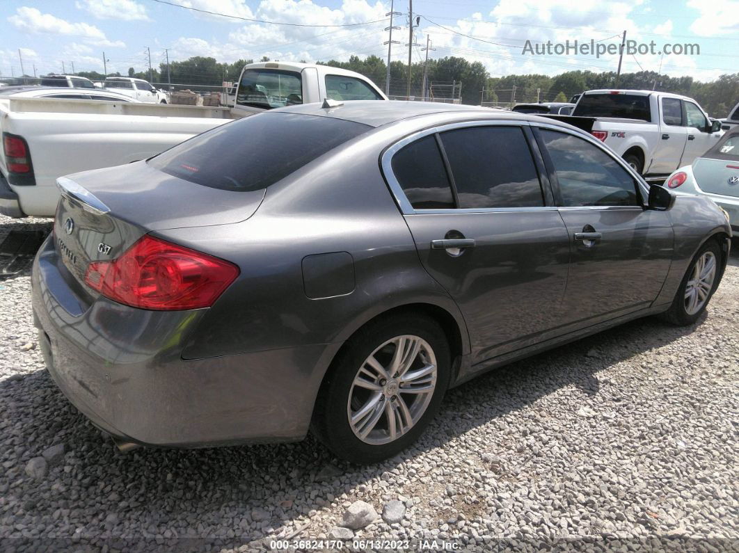 2011 Infiniti G37 Sedan Journey Серый vin: JN1CV6AP4BM509519