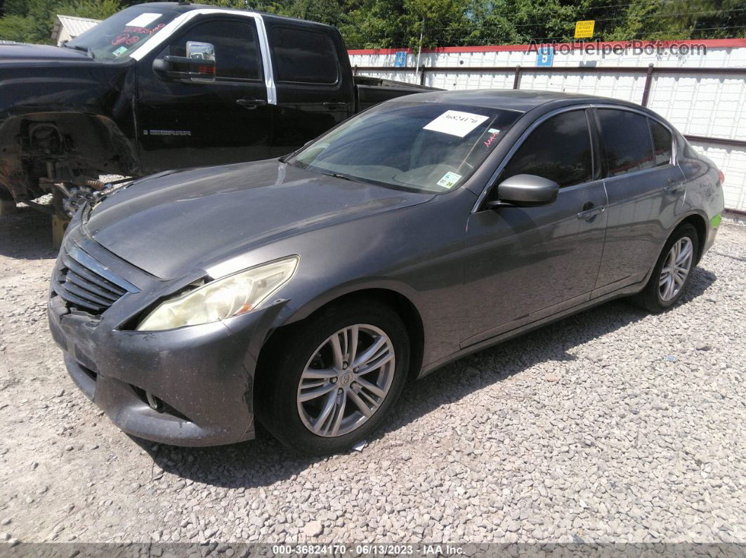 2011 Infiniti G37 Sedan Journey Серый vin: JN1CV6AP4BM509519