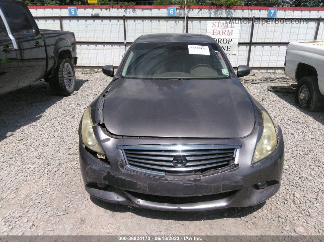 2011 Infiniti G37 Sedan Journey Gray vin: JN1CV6AP4BM509519