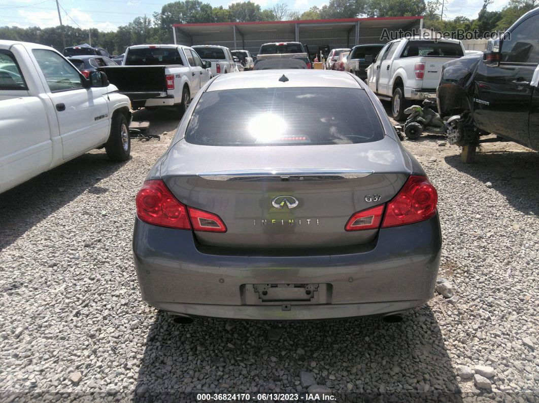 2011 Infiniti G37 Sedan Journey Серый vin: JN1CV6AP4BM509519