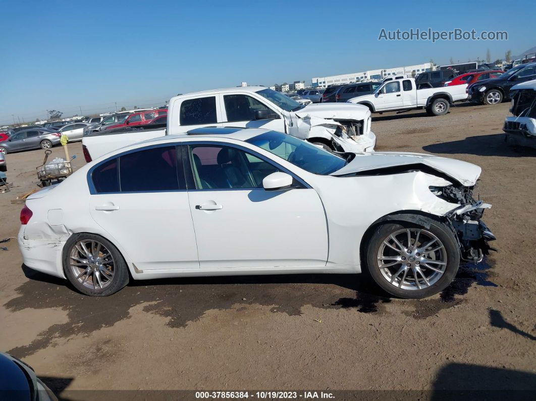 2011 Infiniti G37 Sedan Journey White vin: JN1CV6AP7BM301702