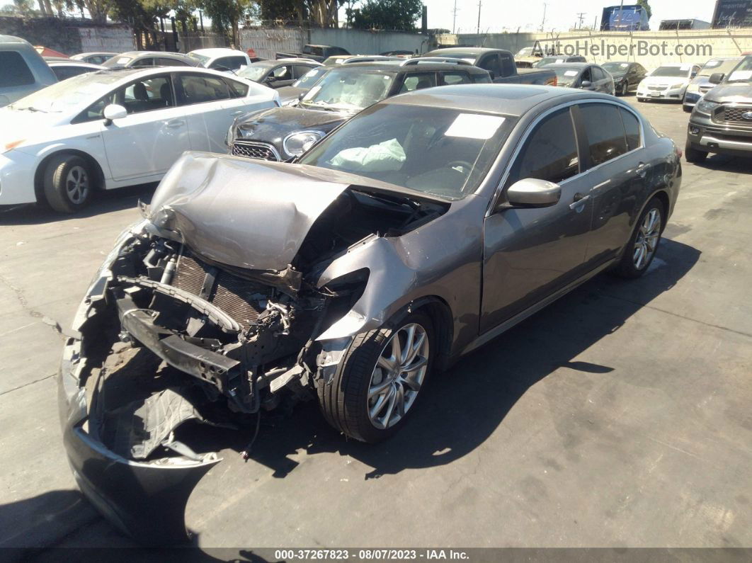 2011 Infiniti G37 Sedan Journey Серый vin: JN1CV6AP7BM505352