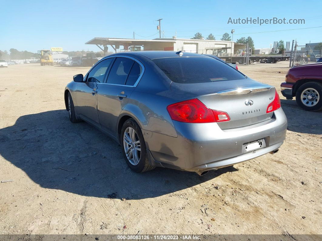 2011 Infiniti G37 Sedan Journey Gray vin: JN1CV6AP8BM502654