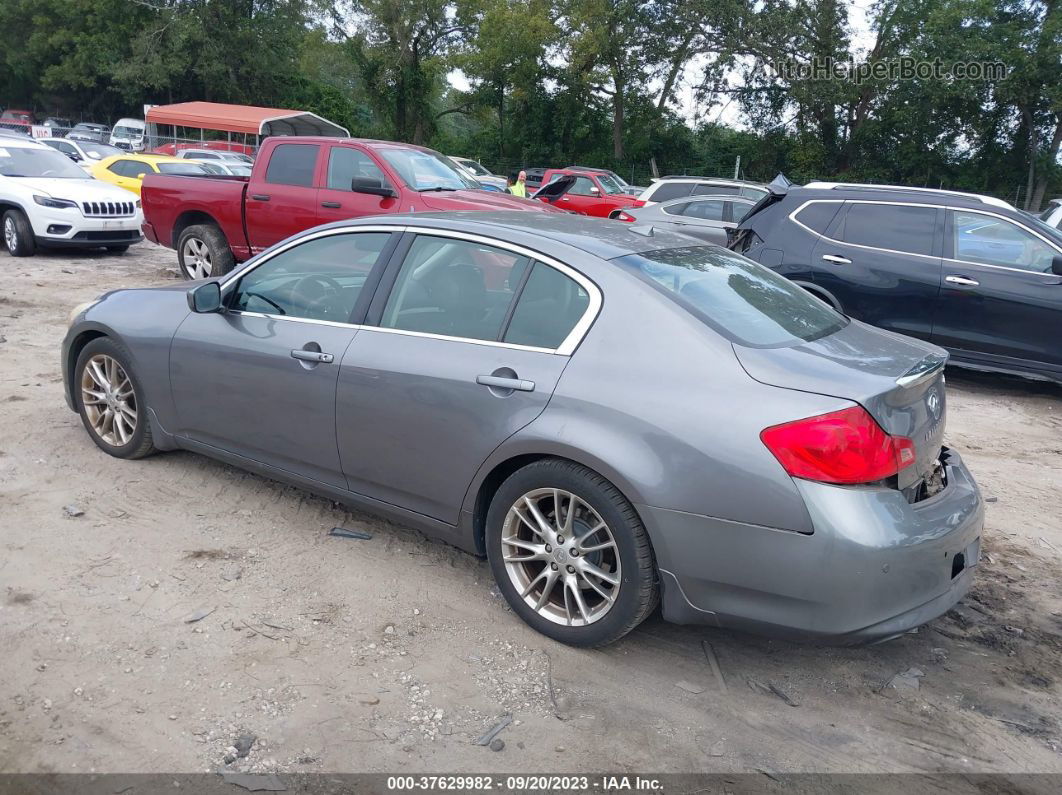 2011 Infiniti G37 Sedan Journey Gray vin: JN1CV6APXBM503434