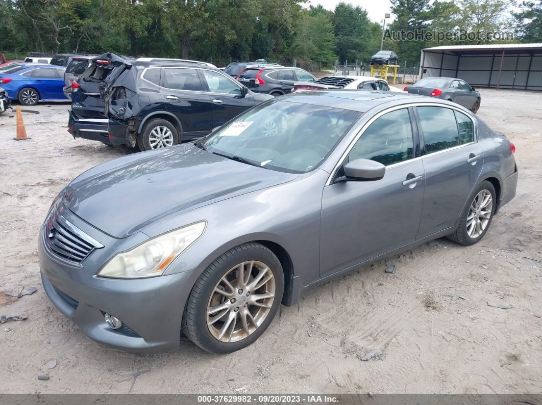 2011 Infiniti G37 Sedan Journey Gray vin: JN1CV6APXBM503434