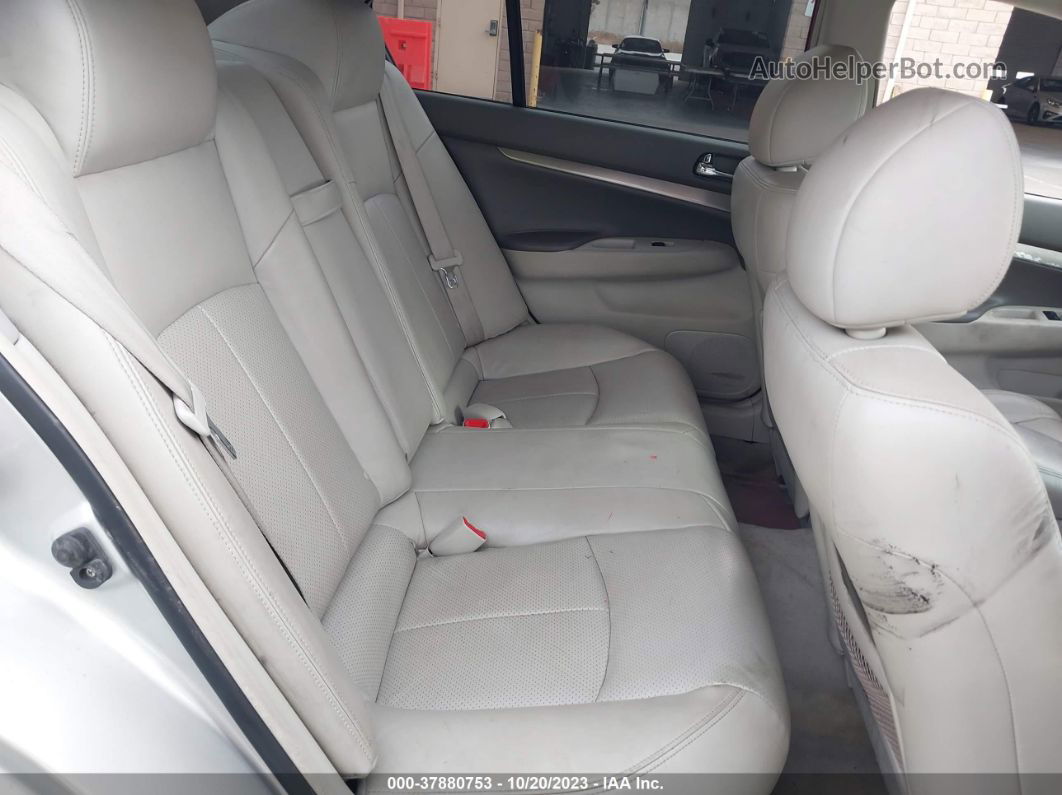 2011 Infiniti G37 Sedan Journey Серебряный vin: JN1CV6APXBM504406