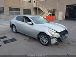 2011 Infiniti G37 Sedan Journey Silver vin: JN1CV6APXBM504406