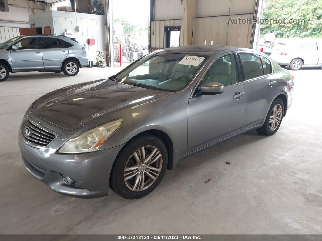 2011 Infiniti G37 Sedan X Gray vin: JN1CV6AR1BM402154