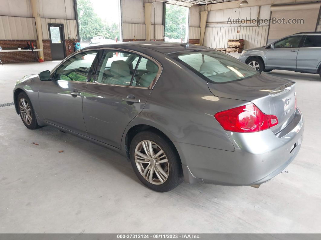 2011 Infiniti G37 Sedan X Gray vin: JN1CV6AR1BM402154