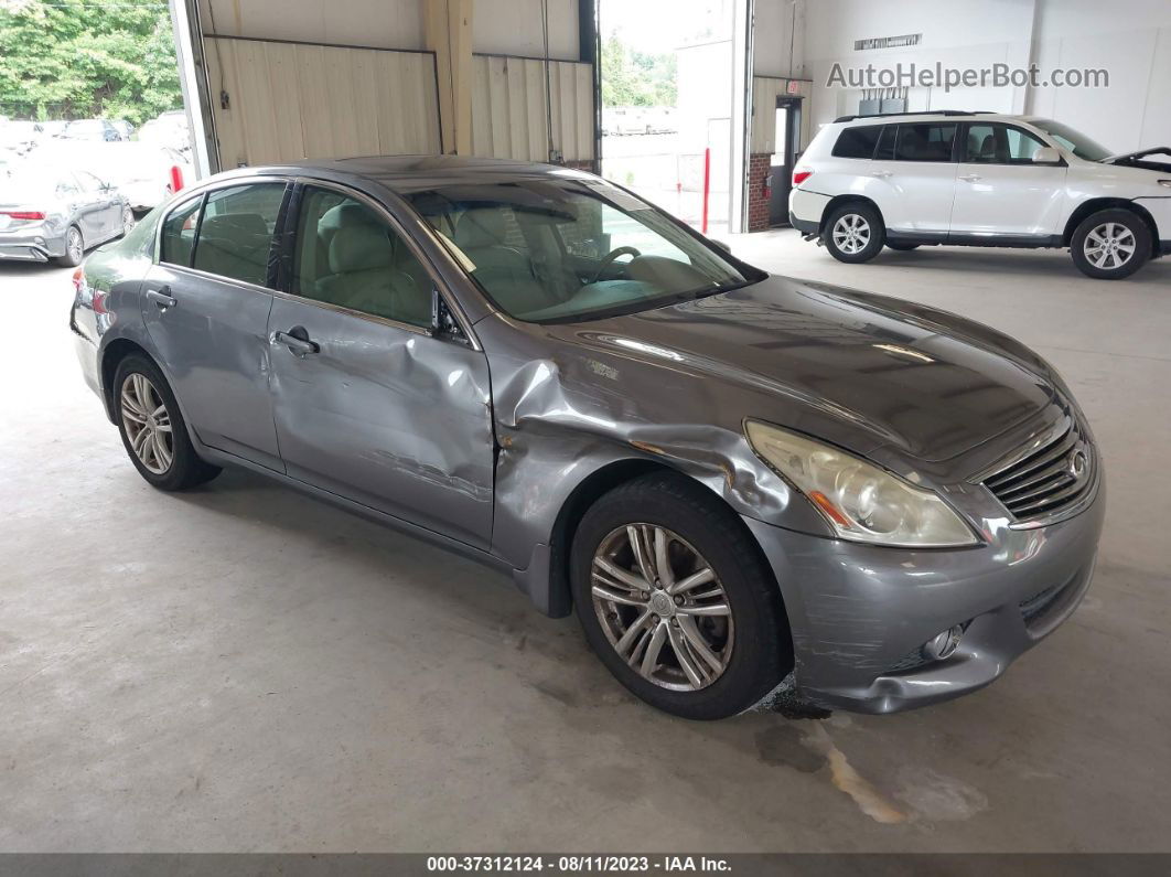 2011 Infiniti G37 Sedan X Gray vin: JN1CV6AR1BM402154