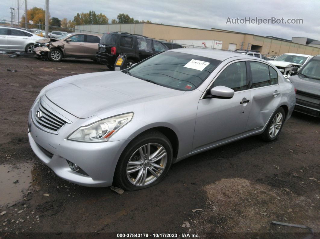 2011 Infiniti G37 Sedan X Серебряный vin: JN1CV6AR1BM406785