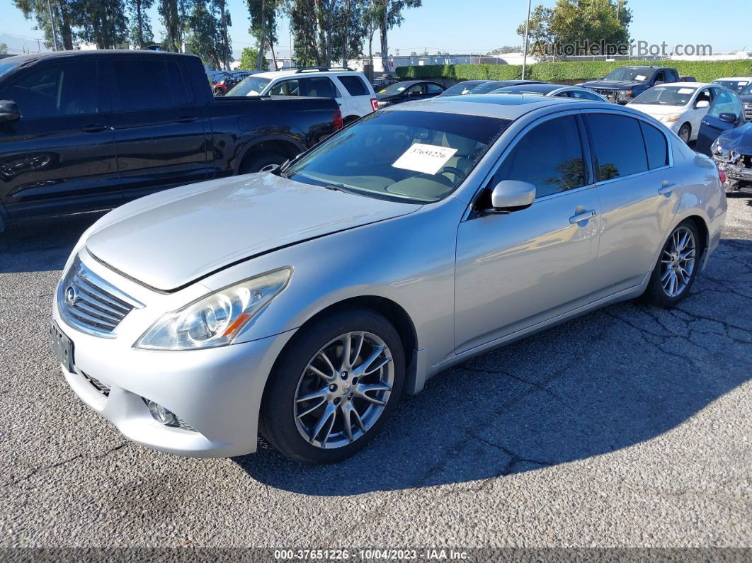 2011 Infiniti G37 Sedan X Серебряный vin: JN1CV6AR1BM409766