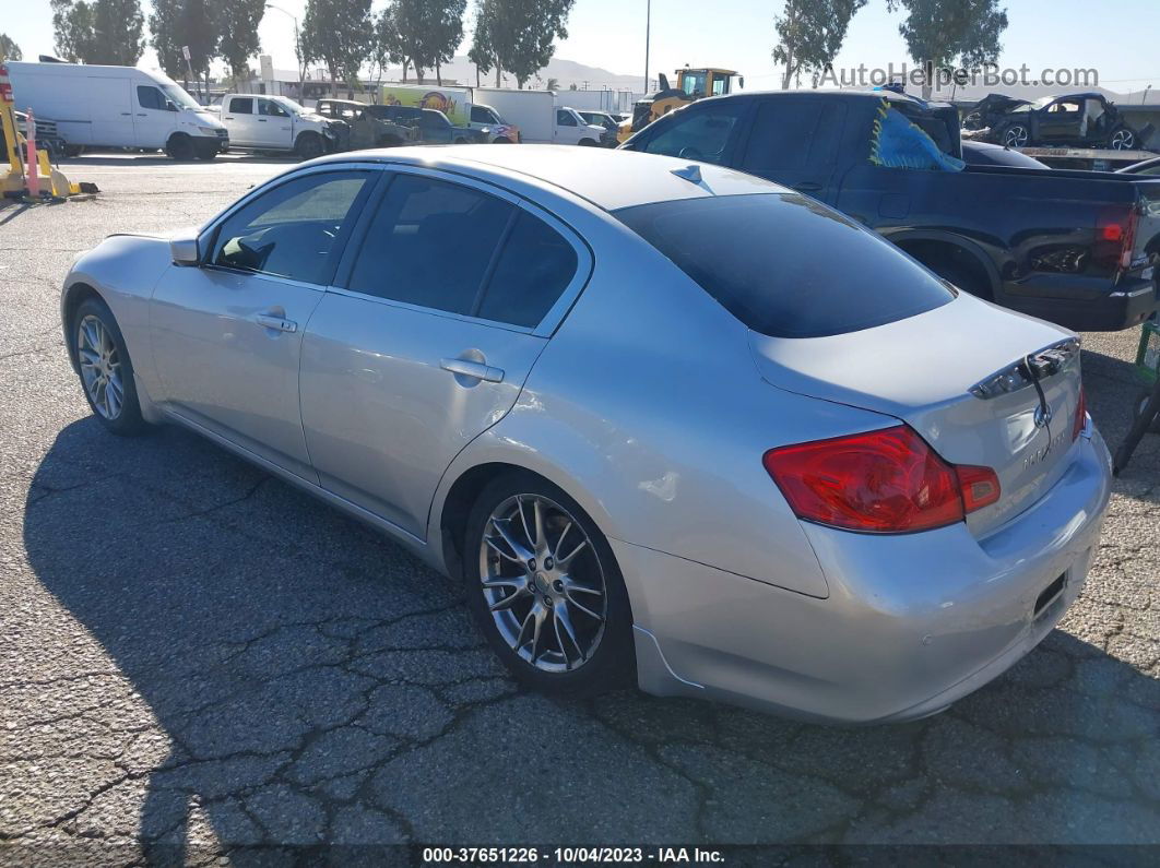 2011 Infiniti G37 Sedan X Silver vin: JN1CV6AR1BM409766