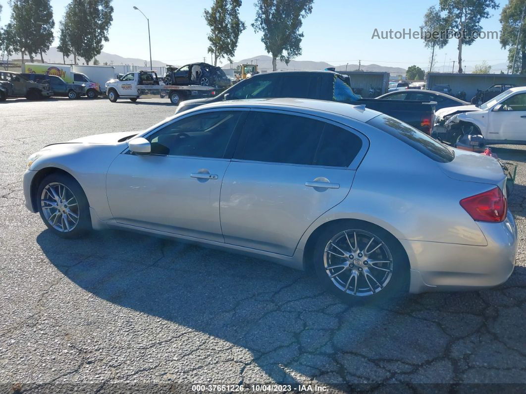 2011 Infiniti G37 Sedan X Silver vin: JN1CV6AR1BM409766