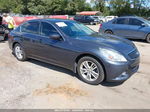 2011 Infiniti G37 Sedan X Blue vin: JN1CV6AR2BM355748