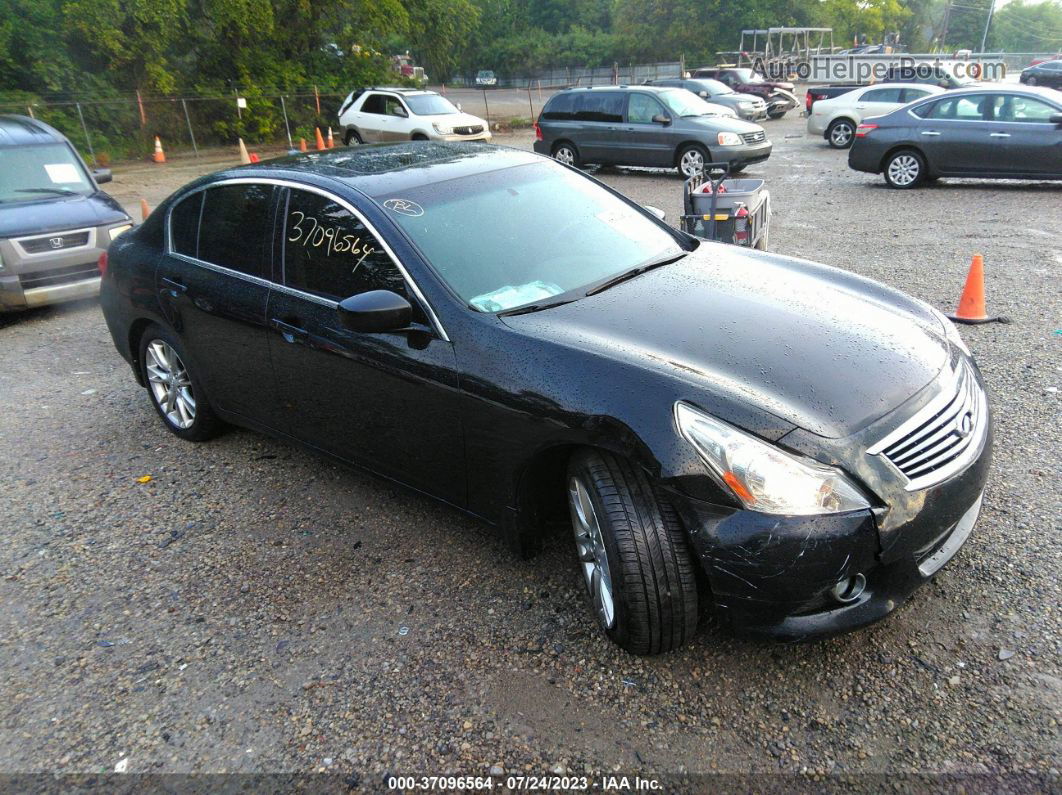 2011 Infiniti G37 Sedan X Черный vin: JN1CV6AR3BM402866