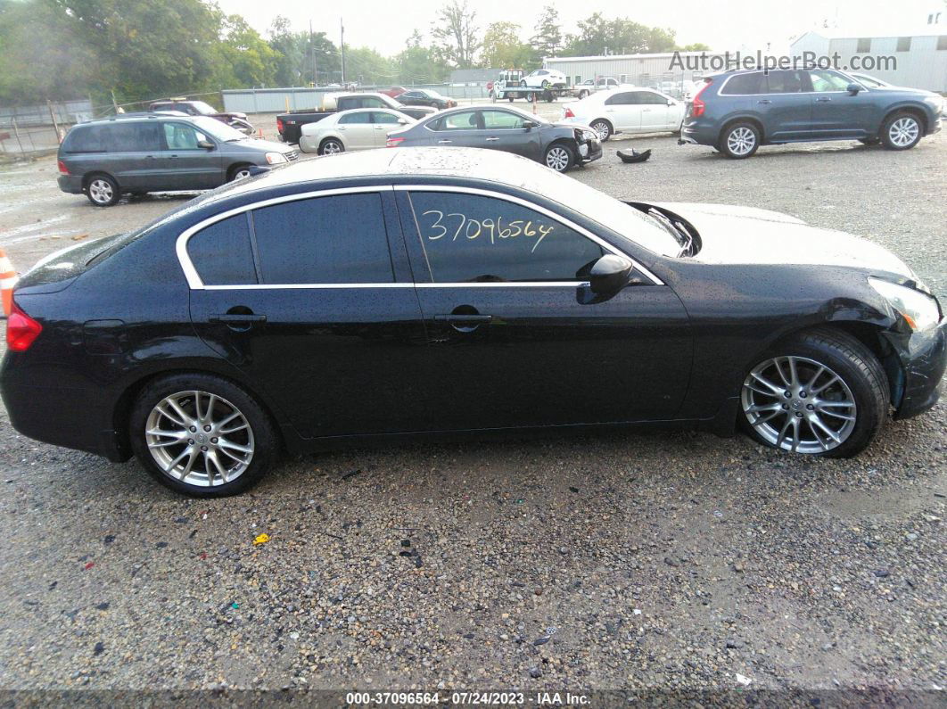 2011 Infiniti G37 Sedan X Черный vin: JN1CV6AR3BM402866