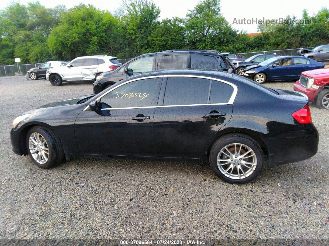 2011 Infiniti G37 Sedan X Черный vin: JN1CV6AR3BM402866