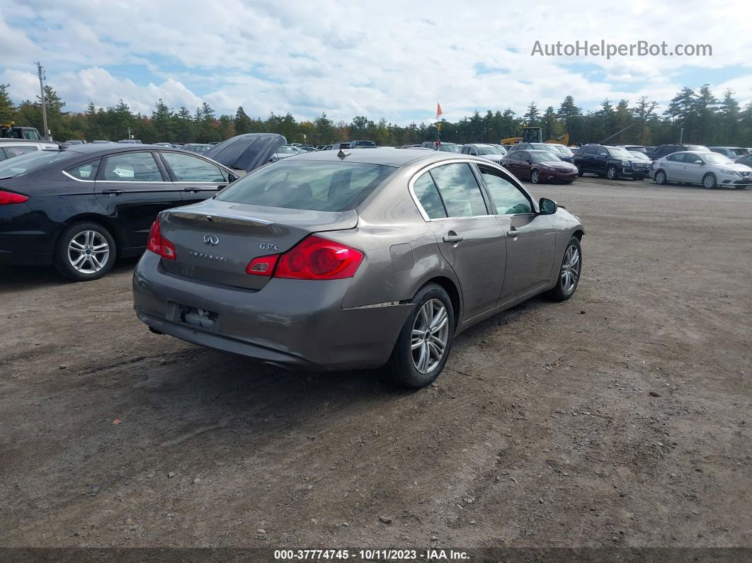 2011 Infiniti G37 Sedan X Коричневый vin: JN1CV6AR3BM403192