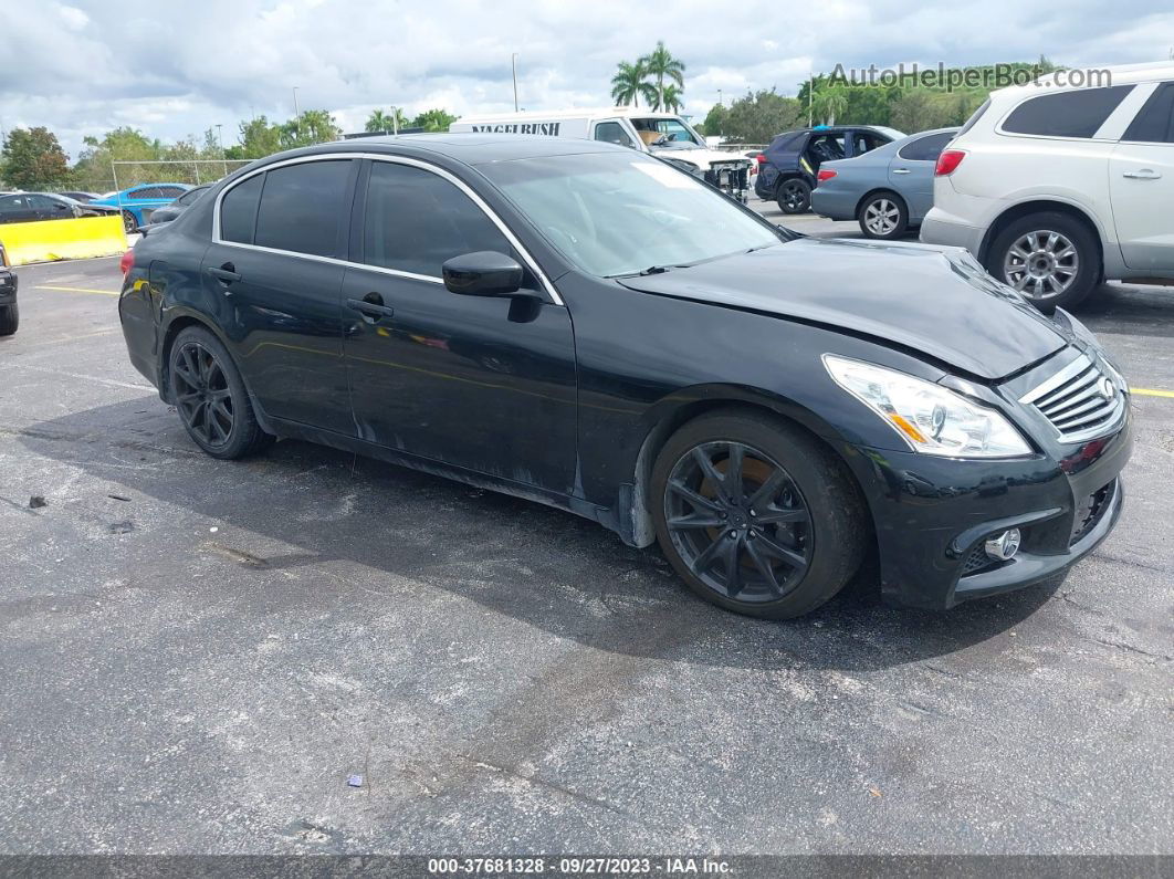 2011 Infiniti G37 Sedan X Черный vin: JN1CV6AR4BM351359