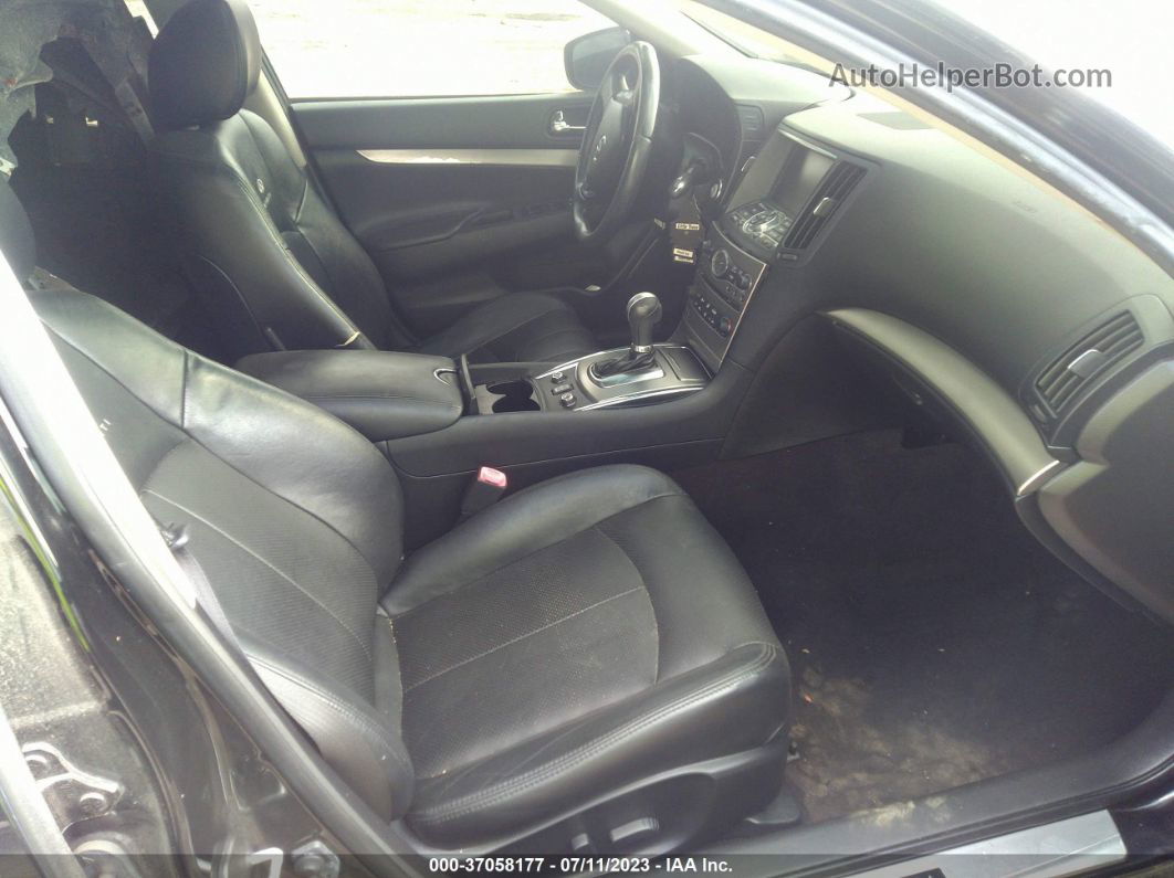 2011 Infiniti G37x   Черный vin: JN1CV6AR4BM351619