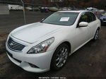 2011 Infiniti G37 Sedan X White vin: JN1CV6AR4BM353984