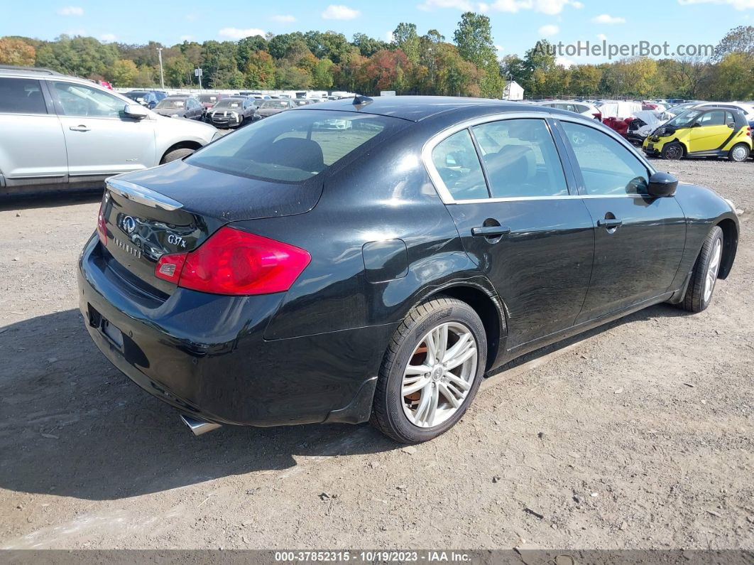 2011 Infiniti G37 Sedan X Black vin: JN1CV6AR4BM354553