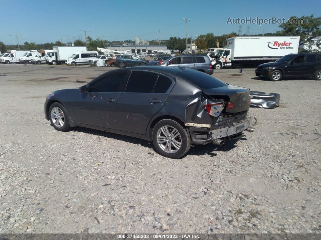 2011 Infiniti G37 Sedan X Gray vin: JN1CV6AR5BM403890