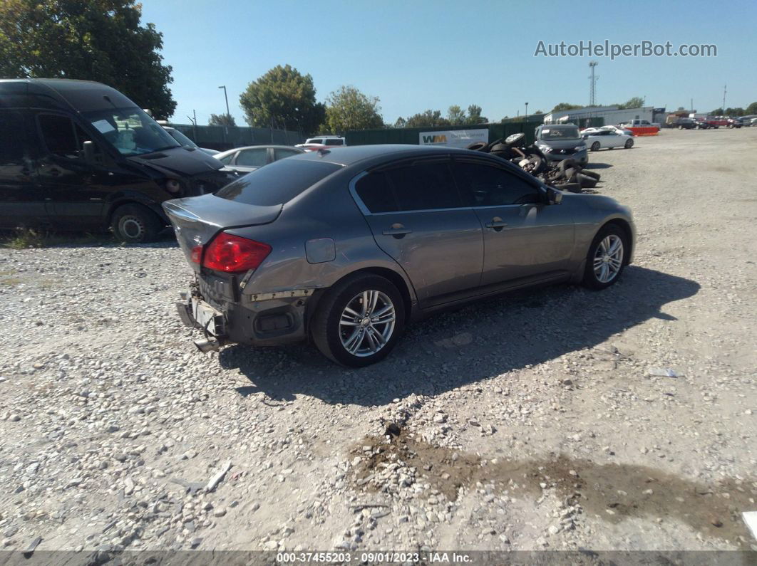 2011 Infiniti G37 Sedan X Gray vin: JN1CV6AR5BM403890