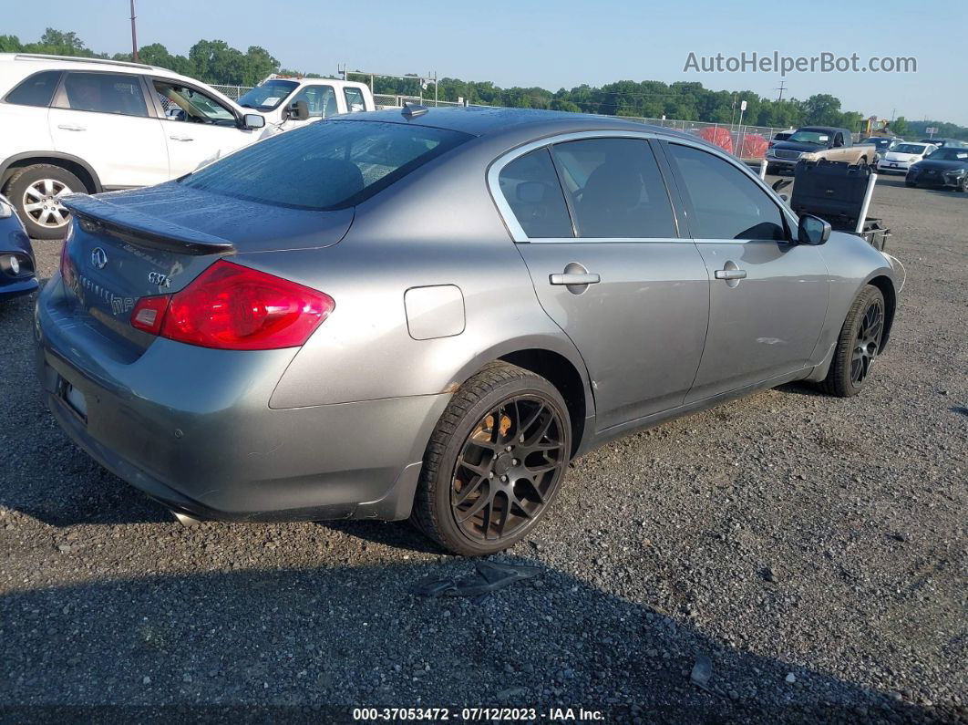 2011 Infiniti G37 Sedan X Sport Appearance Gray vin: JN1CV6AR5BM406367