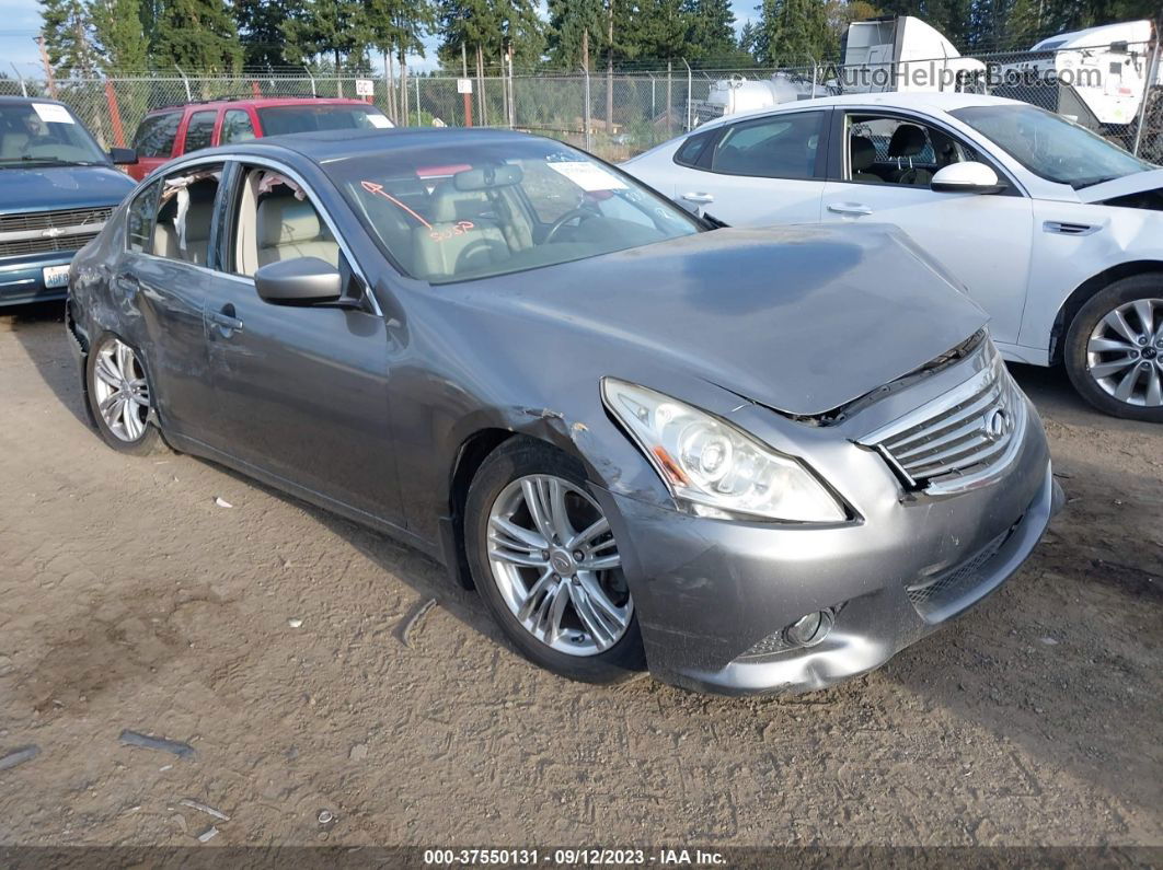 2011 Infiniti G37 Sedan X Blue vin: JN1CV6AR6BM404126