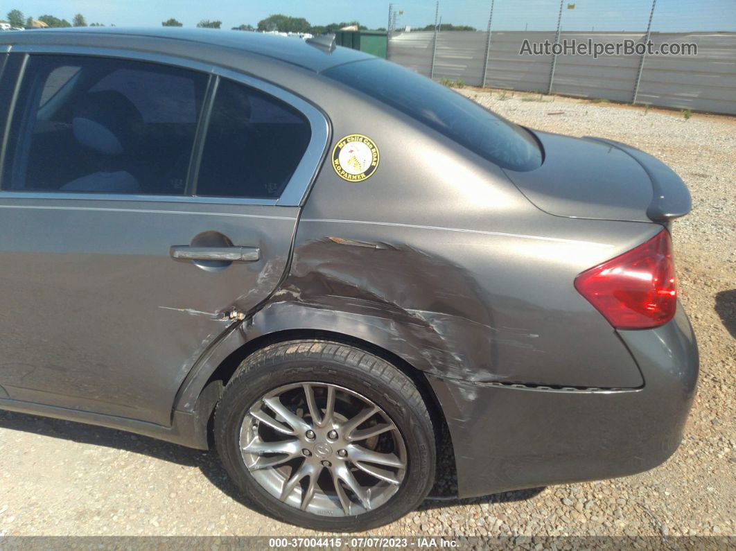 2011 Infiniti G37 Sedan X Gray vin: JN1CV6AR6BM404708