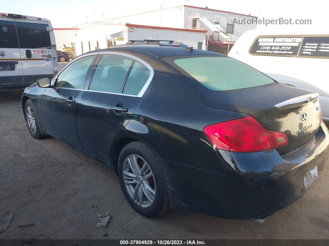 2011 Infiniti G37x Black vin: JN1CV6AR9BM352247