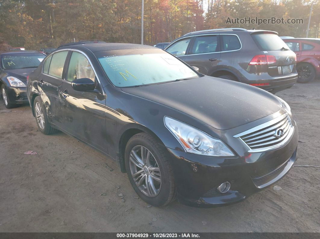 2011 Infiniti G37x Black vin: JN1CV6AR9BM352247