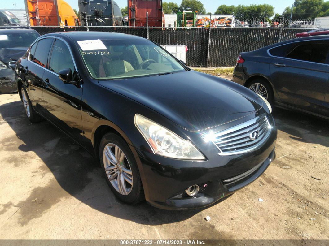 2011 Infiniti G37 Sedan X Black vin: JN1CV6ARXBM352922