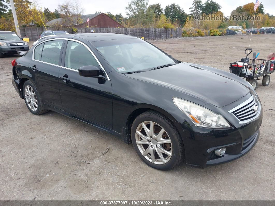 2011 Infiniti G37 Sedan X Черный vin: JN1CV6ARXBM403092