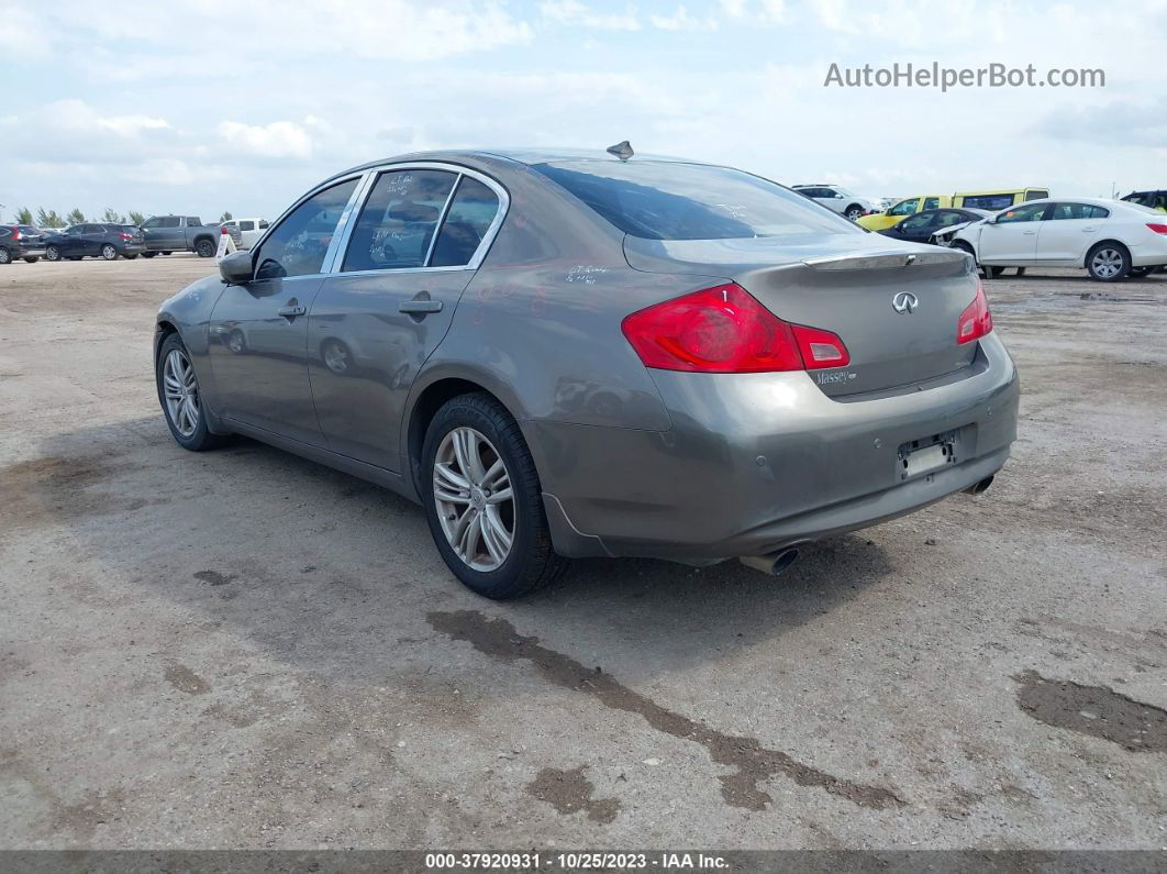 2011 Infiniti G37x Gray vin: JN1CV6ARXBM410818