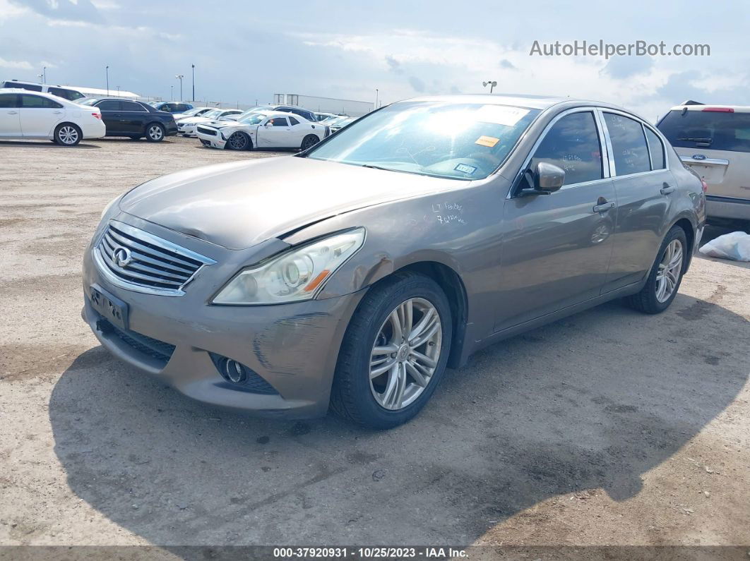 2011 Infiniti G37x Gray vin: JN1CV6ARXBM410818