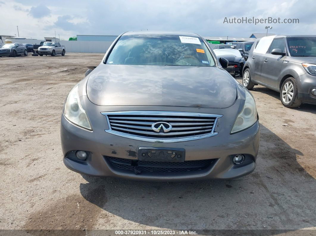 2011 Infiniti G37x Gray vin: JN1CV6ARXBM410818