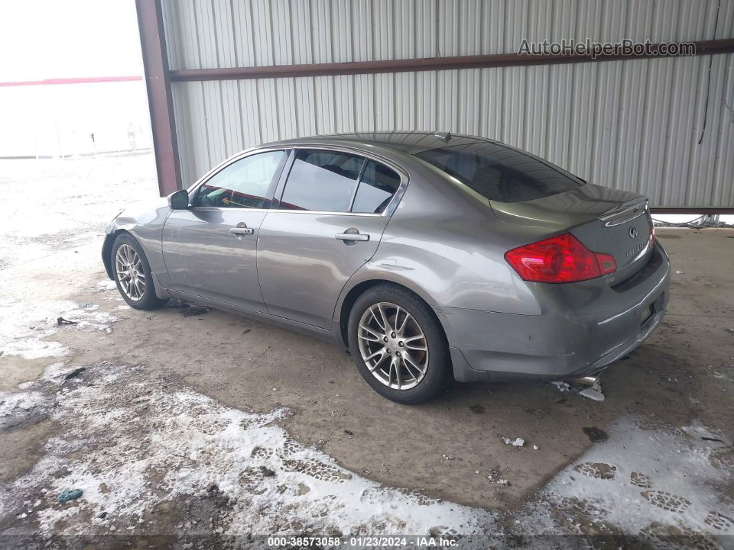 2011 Infiniti G37x   Silver vin: JN1CV6ARXBM411239